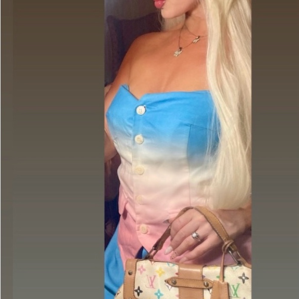 Y2K Princess Set 👛Top & Pants - Picture 3 of 3